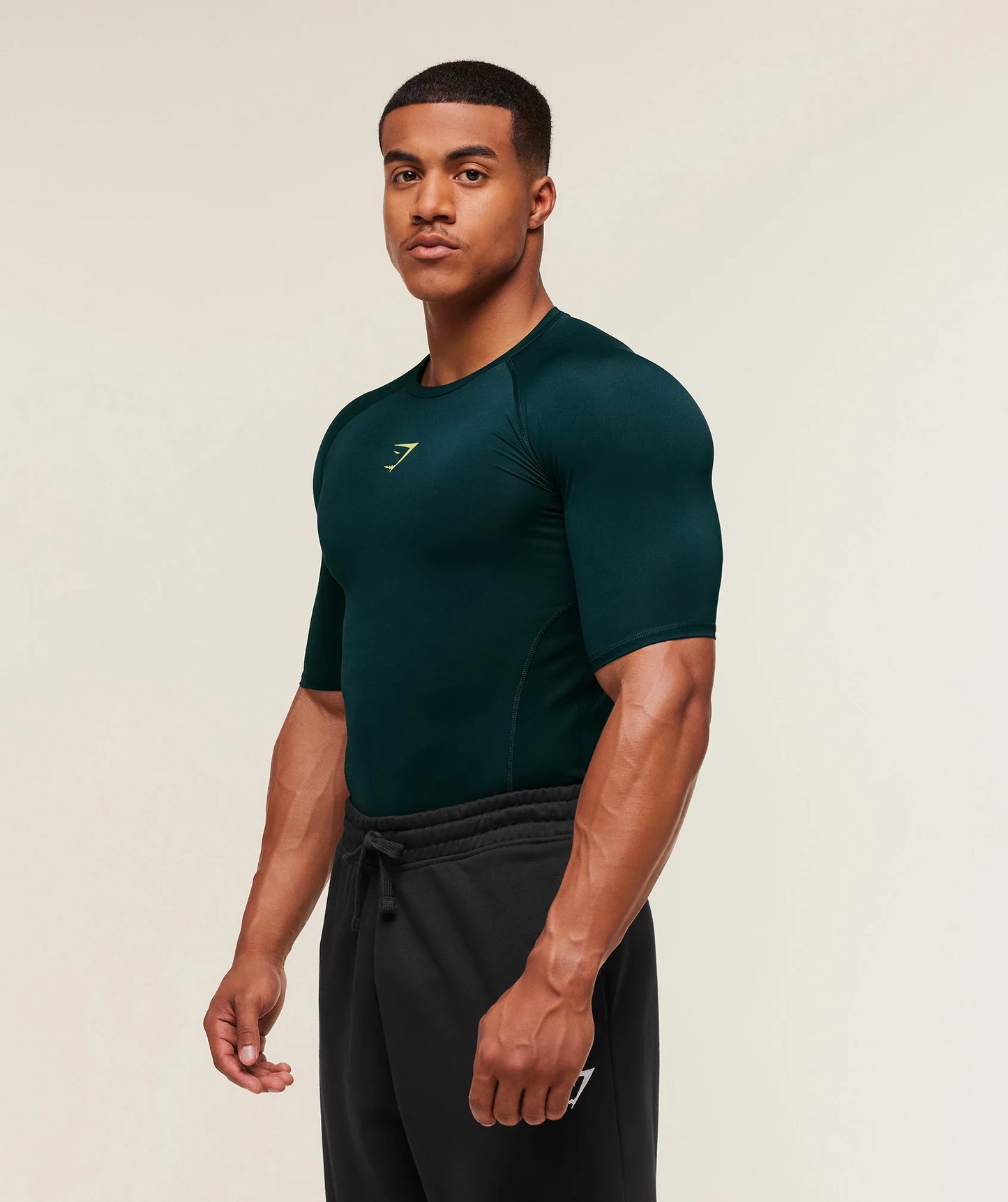 Element Baselayer T-Shirt | Deep Petrol Blue/Sorbet Yellow