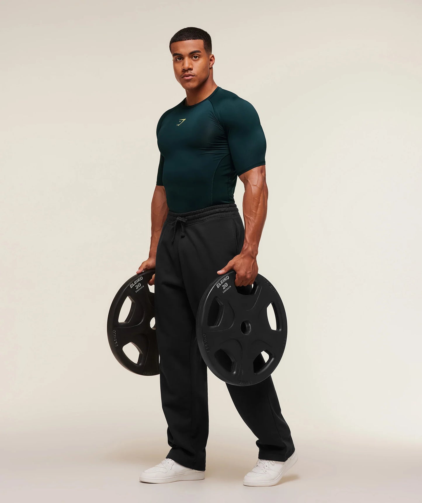 Element Baselayer T-Shirt | Deep Petrol Blue/Sorbet Yellow