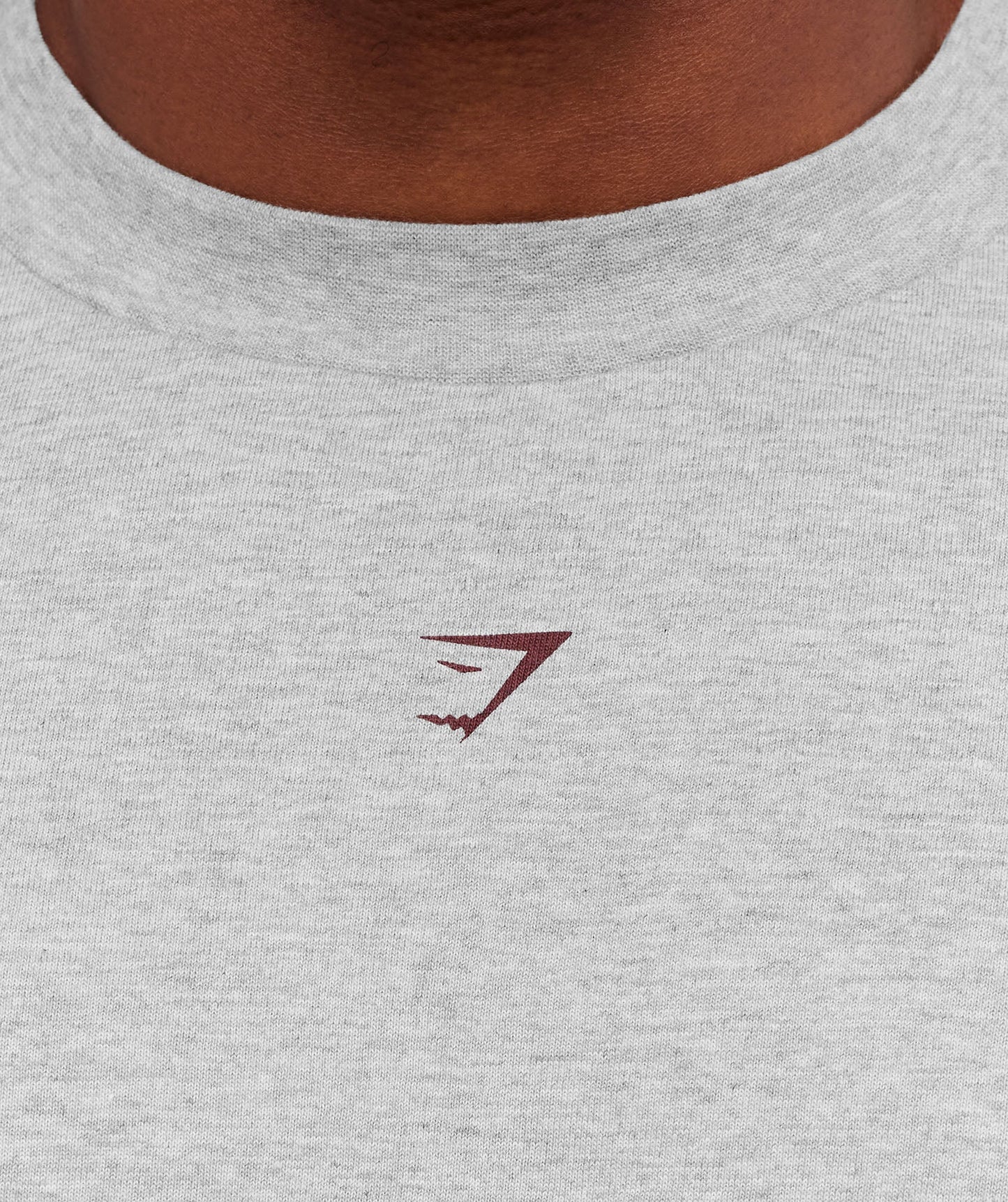 Gymshark Strength T-Shirt | Light Grey Core Marl
