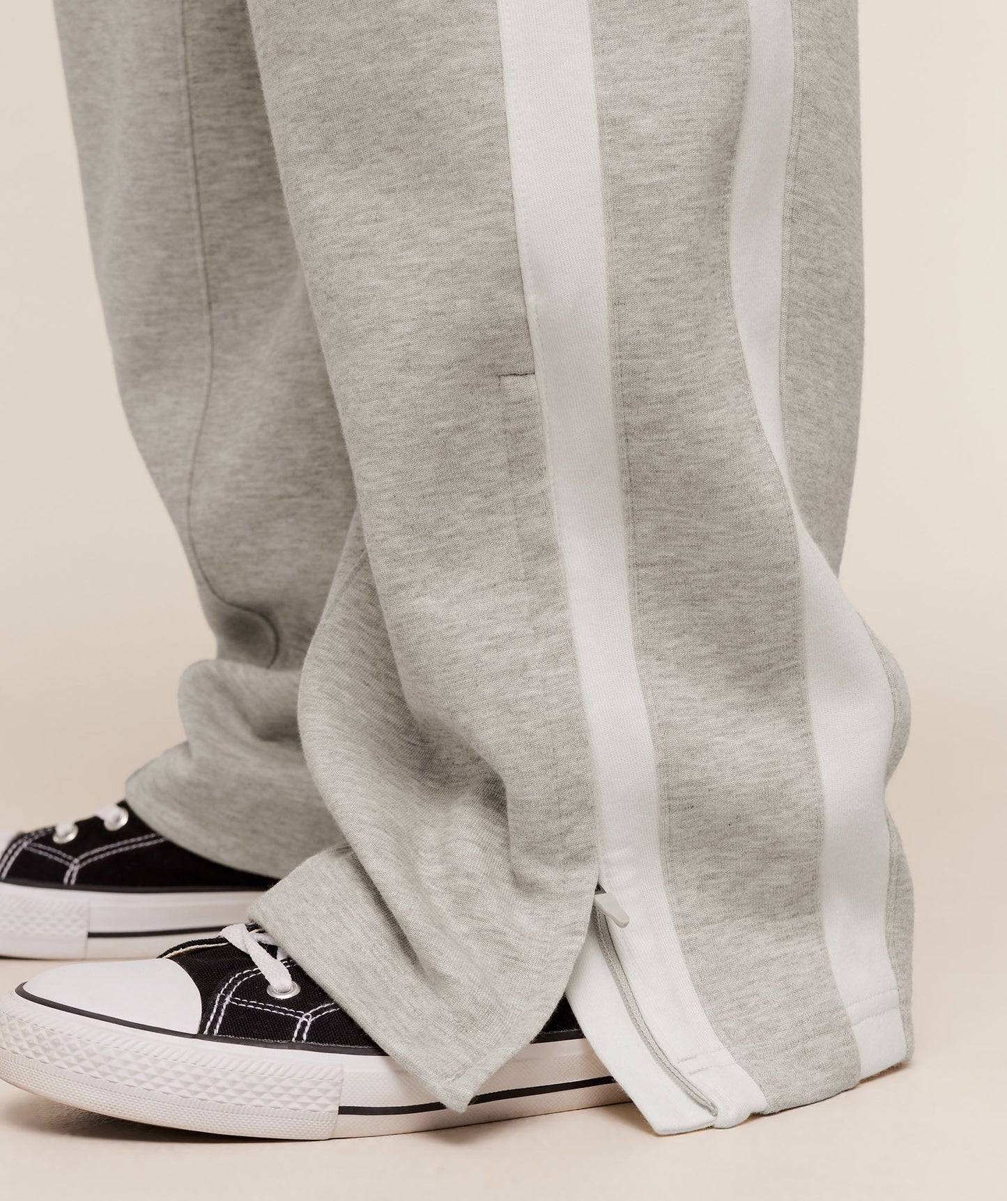 Gymshark x CBUM Straight Leg Jogger | Bros Stone Grey Marl