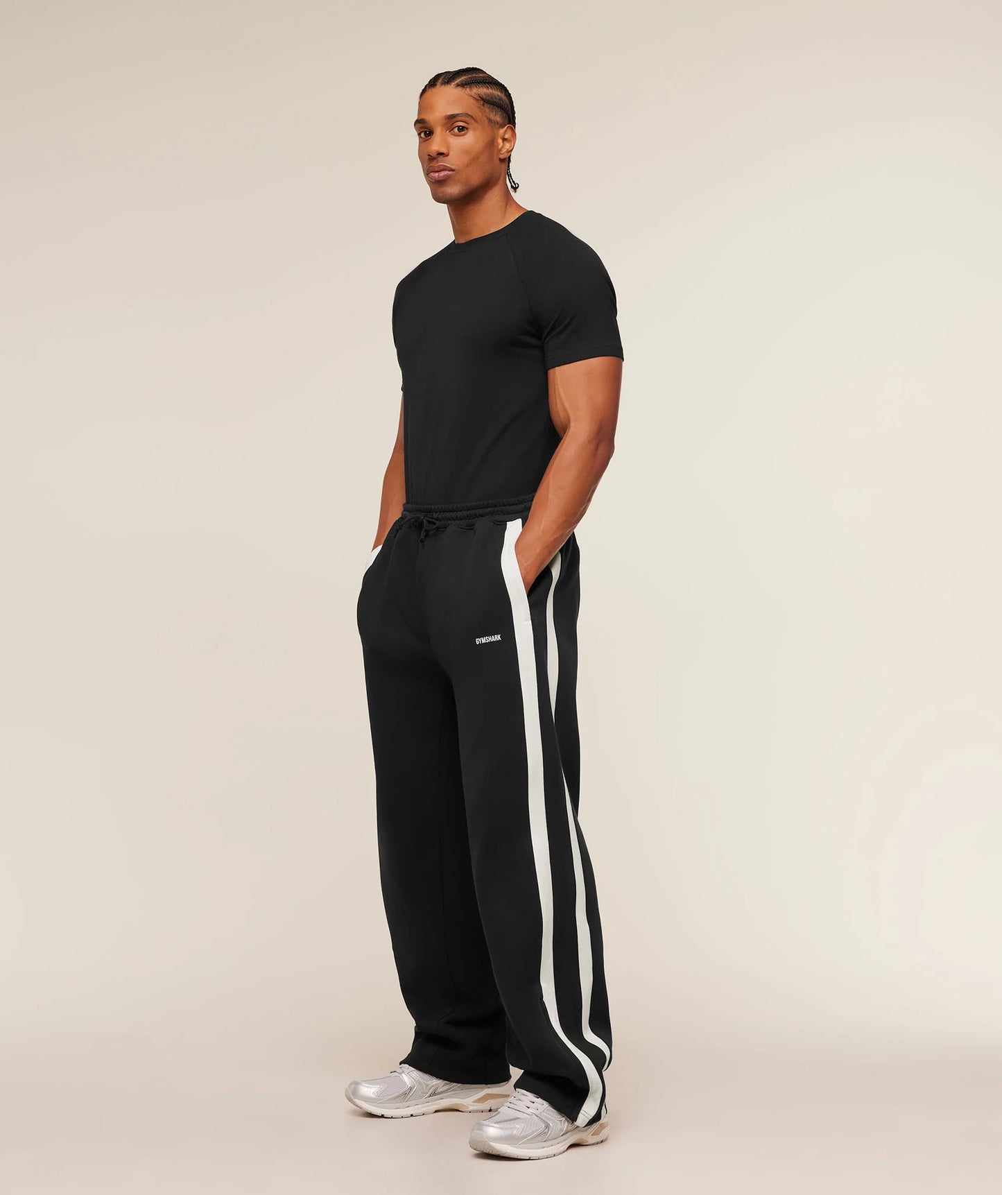 Gymshark x CBUM Straight Leg Jogger | Black