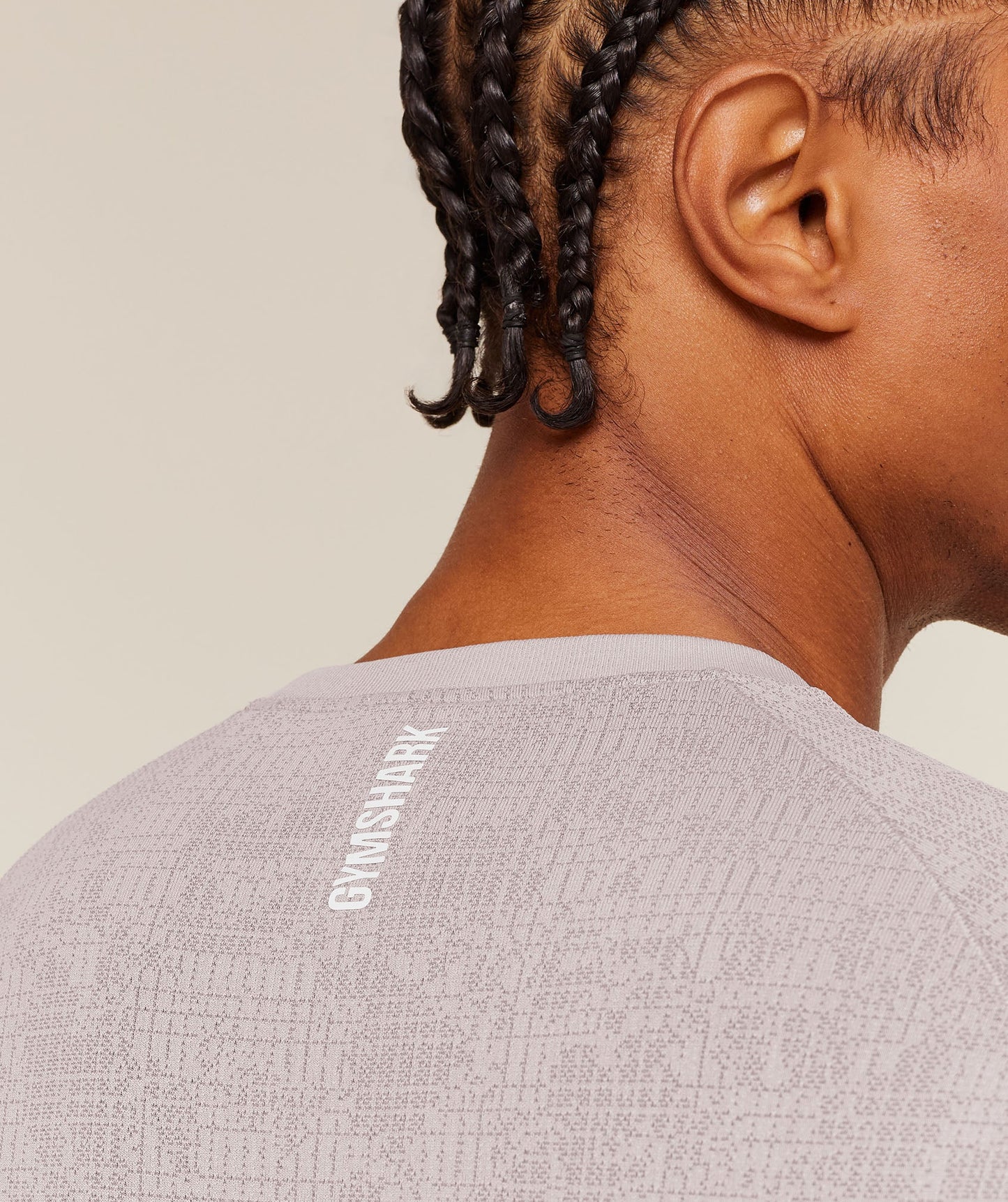 Geo Seamless Grid T-Shirt | Dawn Purple/Dusk Purple