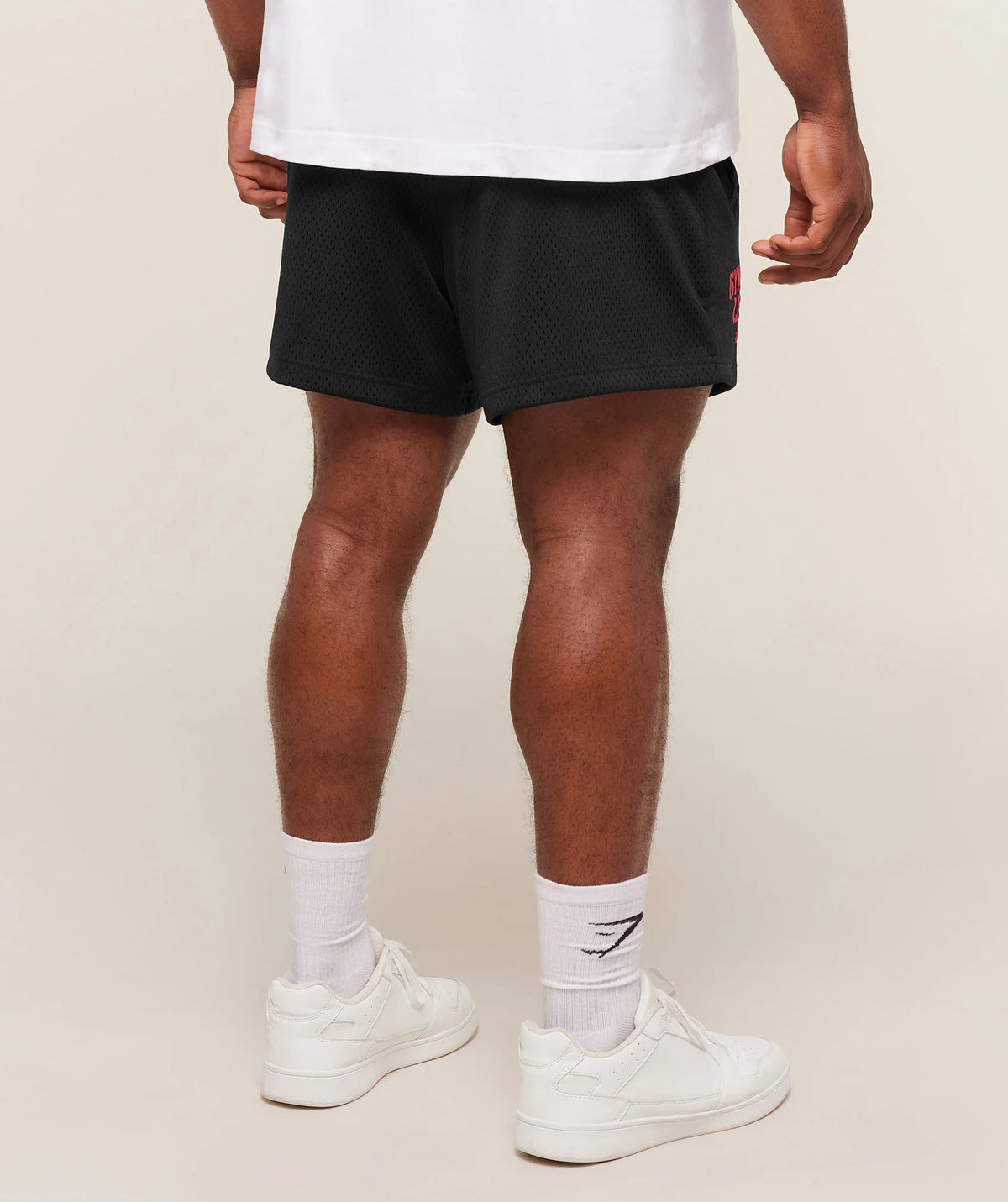 Gymshark Lifting Barbell Mesh 5" Short | Black