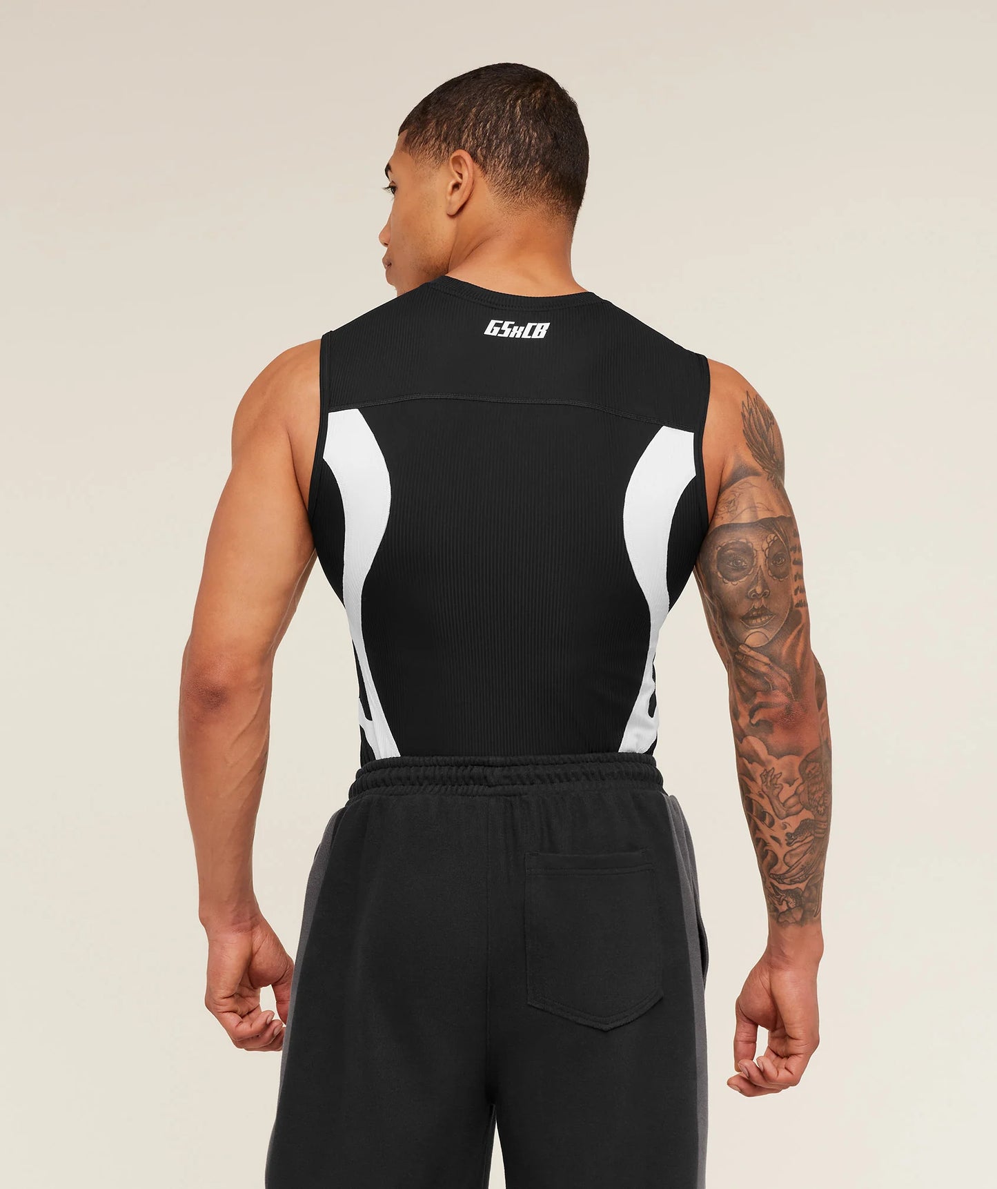 Gymshark x Carlos Belcast Tank Baselayer  | GS Black
