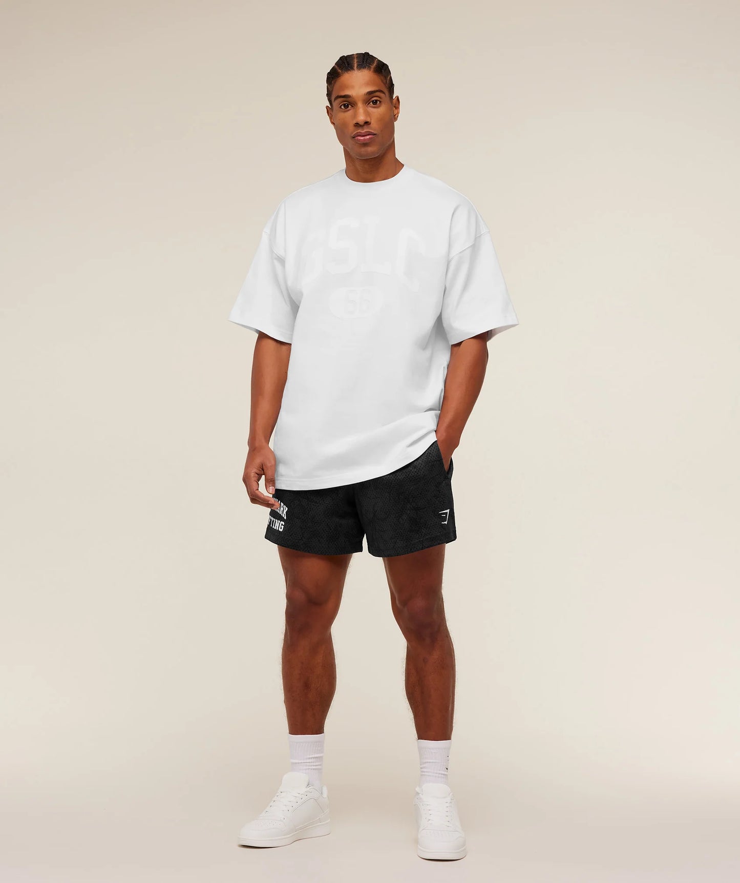 Lifting Mesh 5" Shorts | Black/Grey