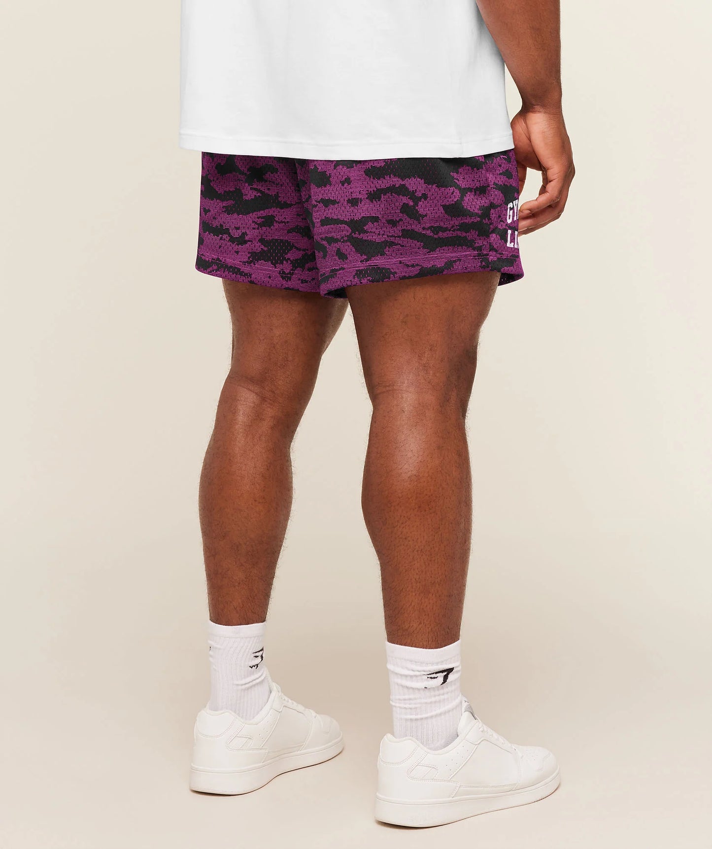 Lifting Mesh 5" Shorts | Super-Set Pink