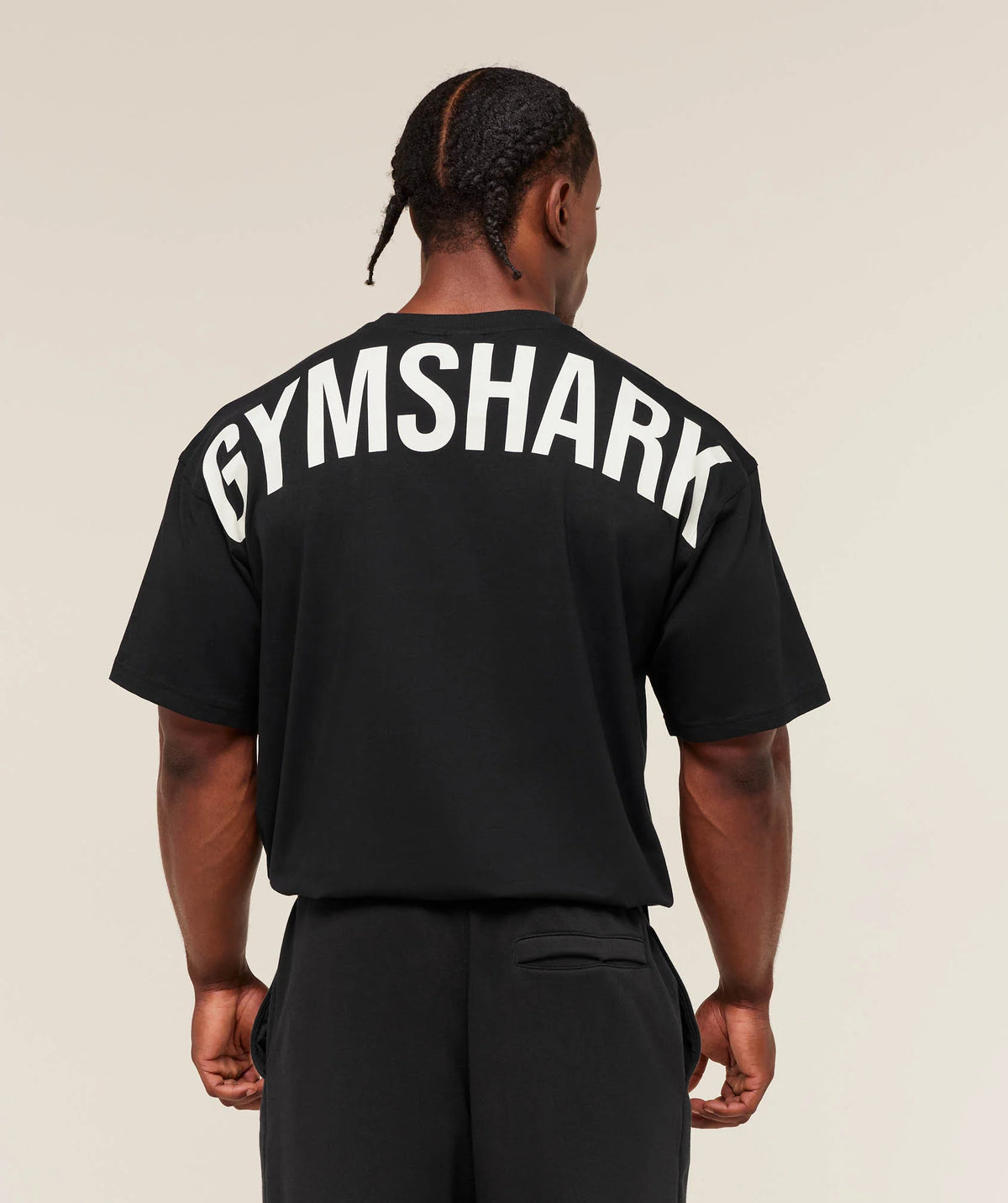 Power T-Shirt | Black/Oat White
