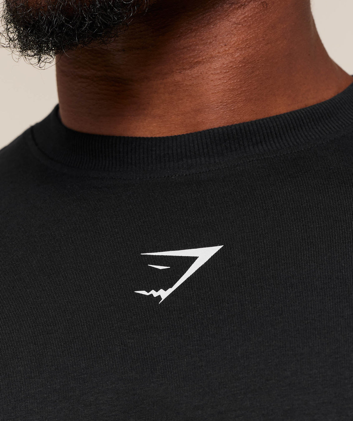 Power T-Shirt | Black/Oat White