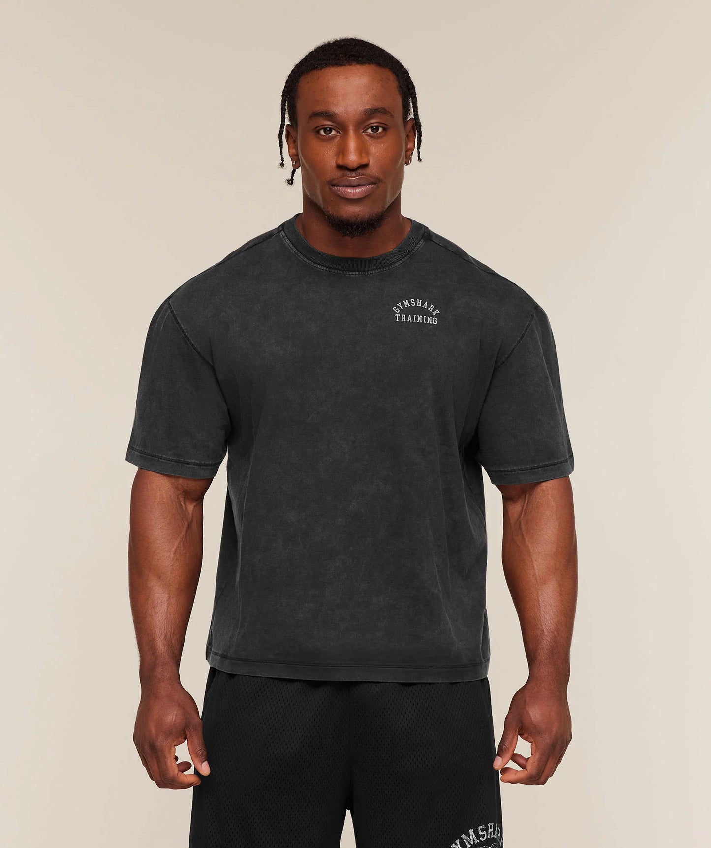 Retro Collegiate T-Shirt | Black