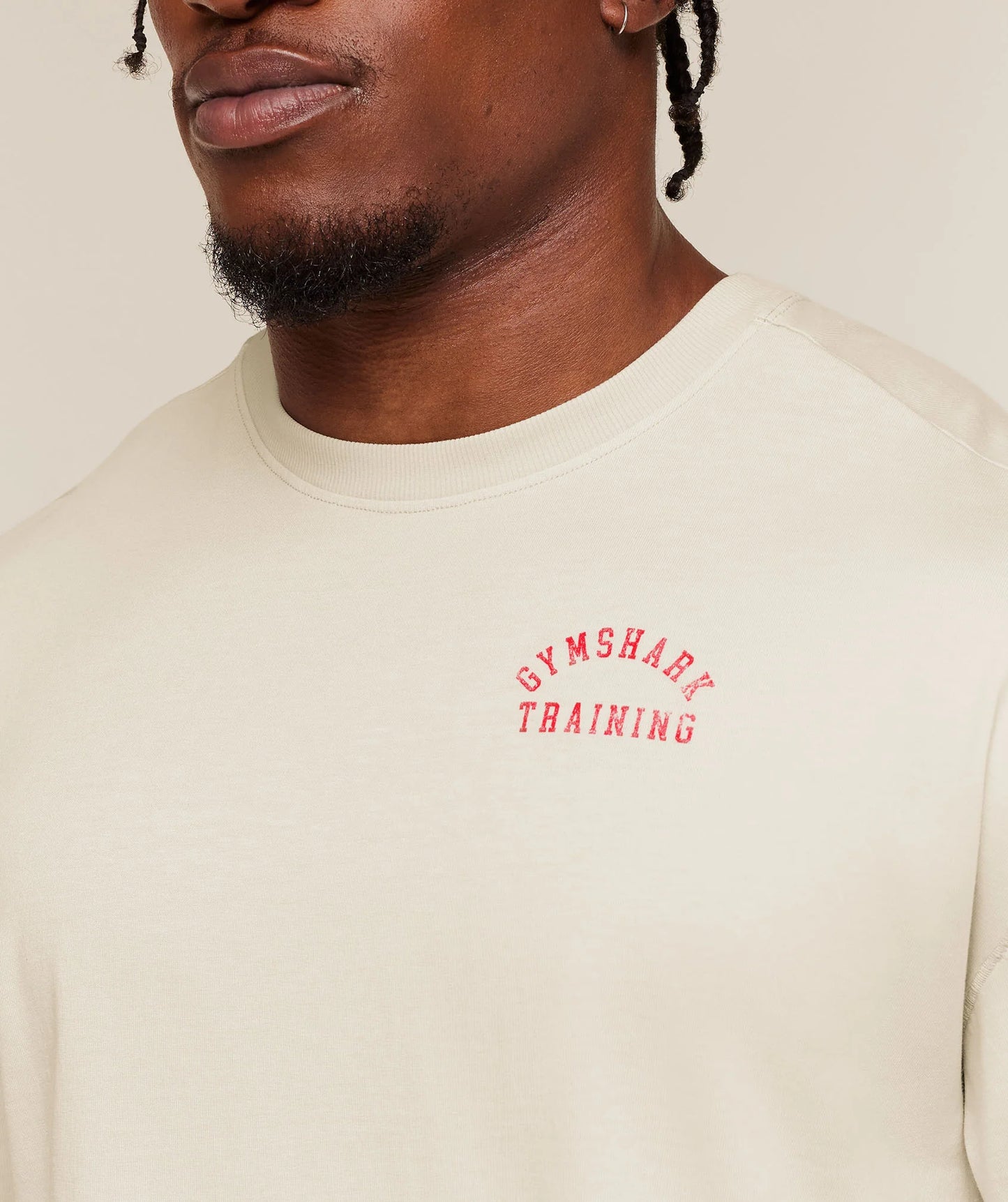 Retro Collegiate T-Shirt | Tinted White