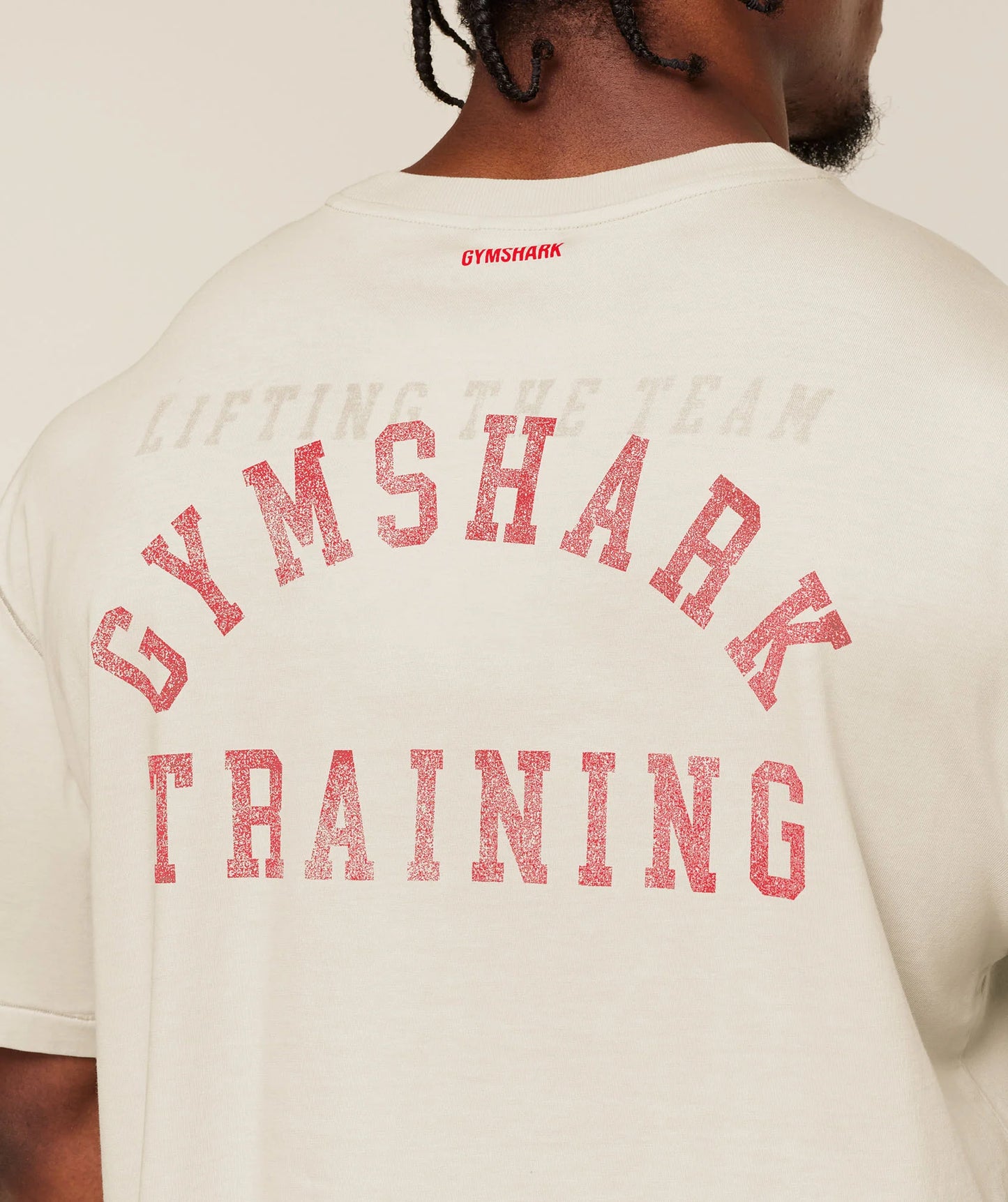 Retro Collegiate T-Shirt | Tinted White