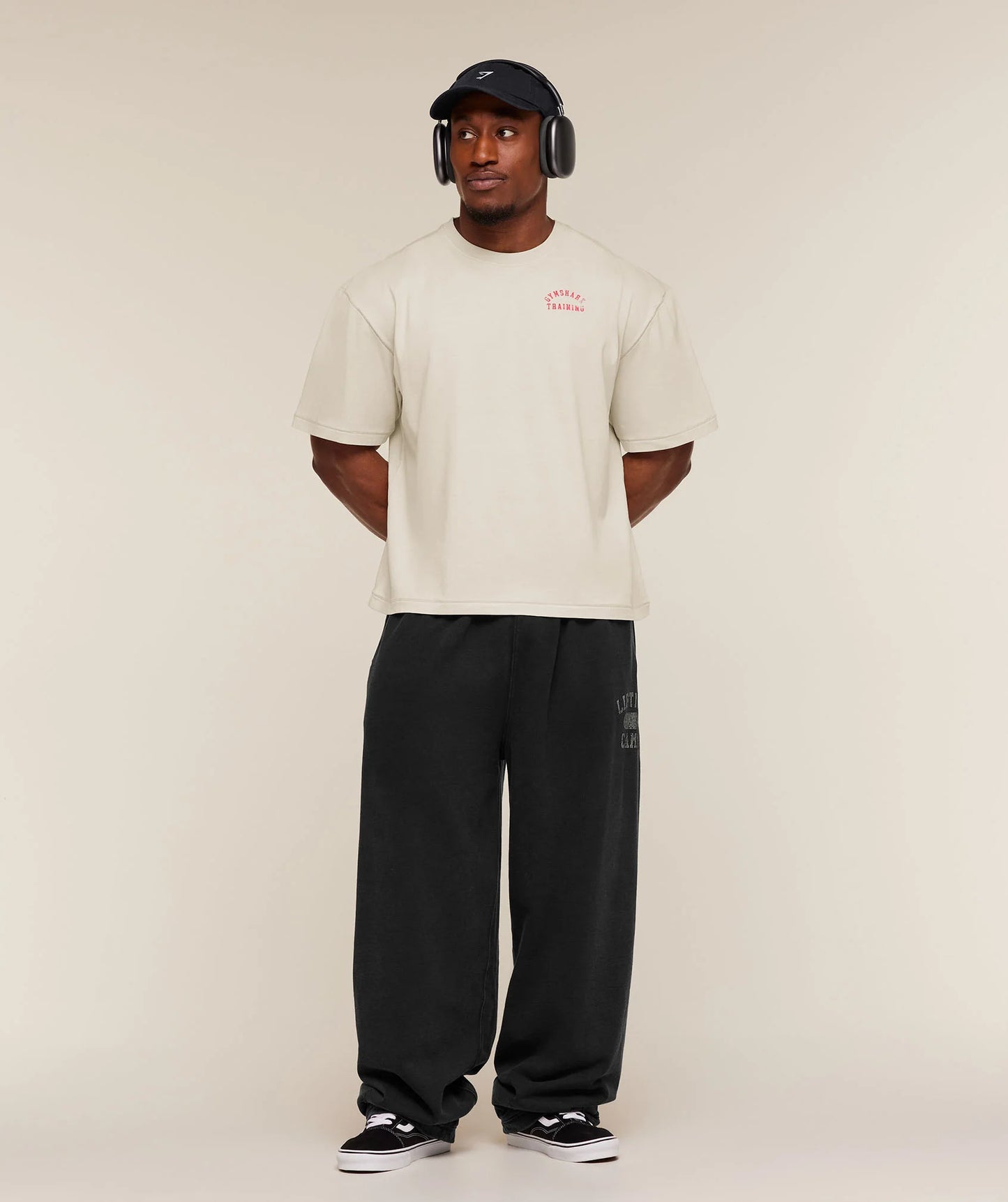 Retro Collegiate T-Shirt | Tinted White