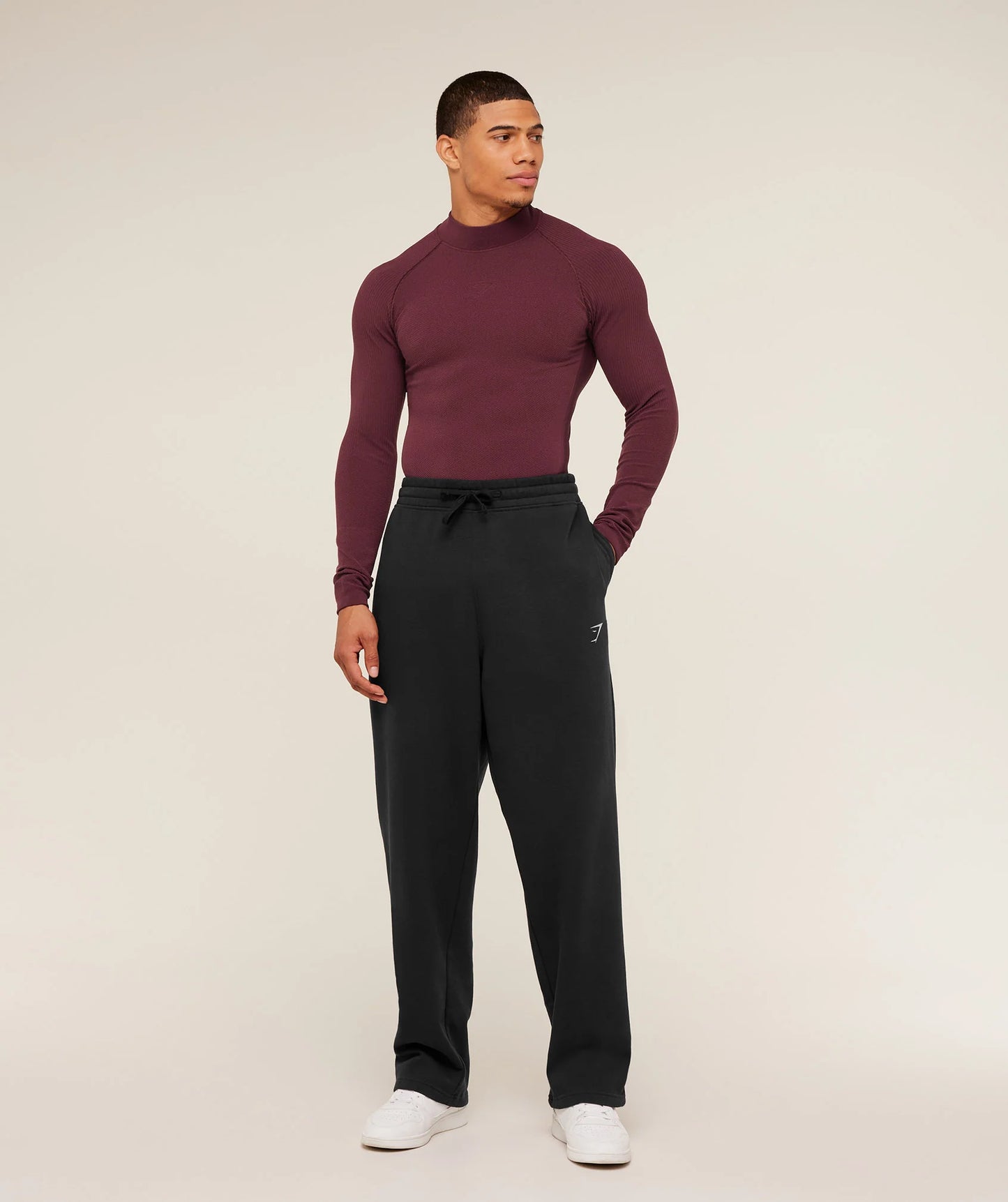 Physique Long Sleeve T-Shirt | GS Impact Burgundy/GS Cherry Purple