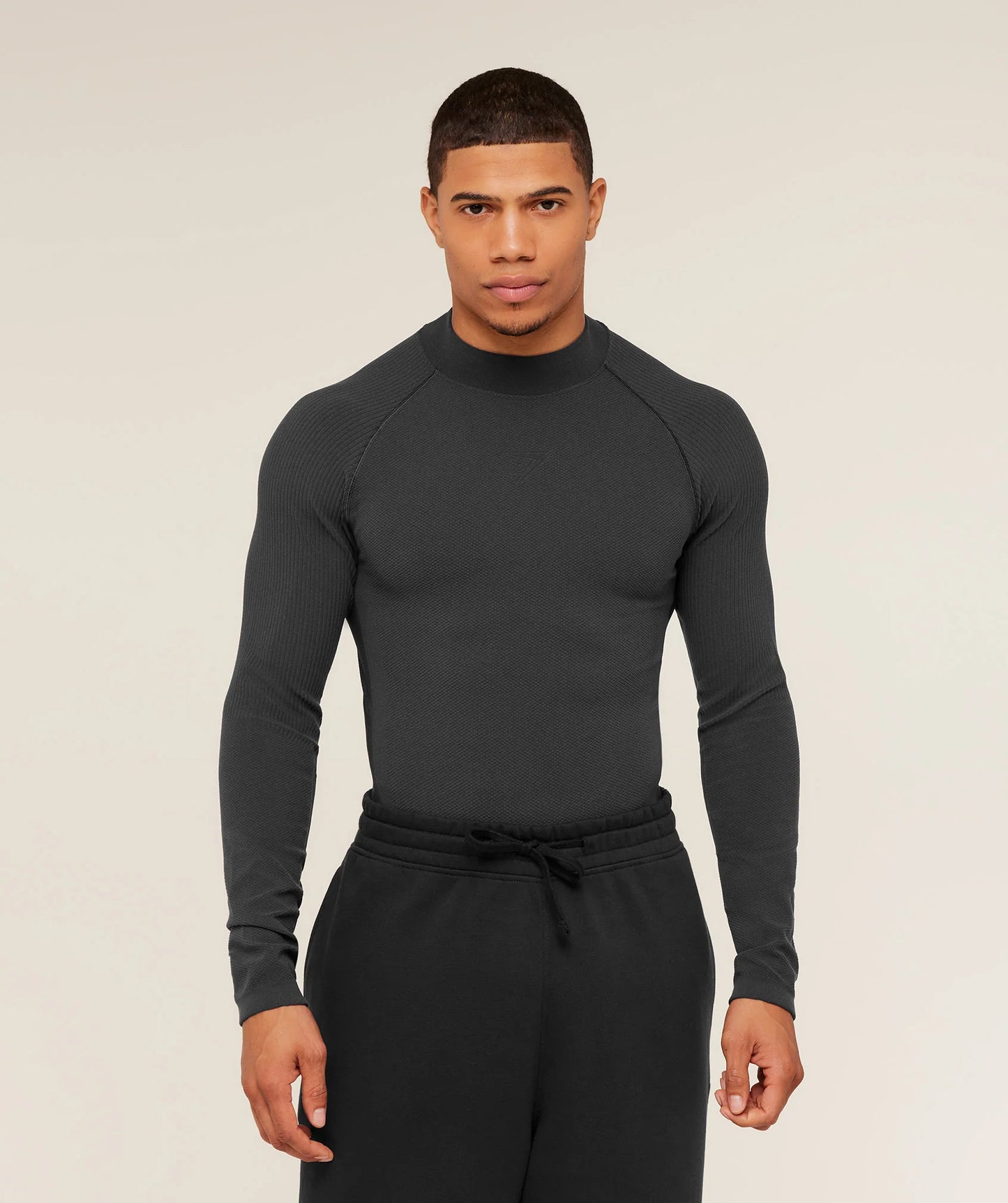 Physique Long Sleeve T-Shirt | Grey/Black