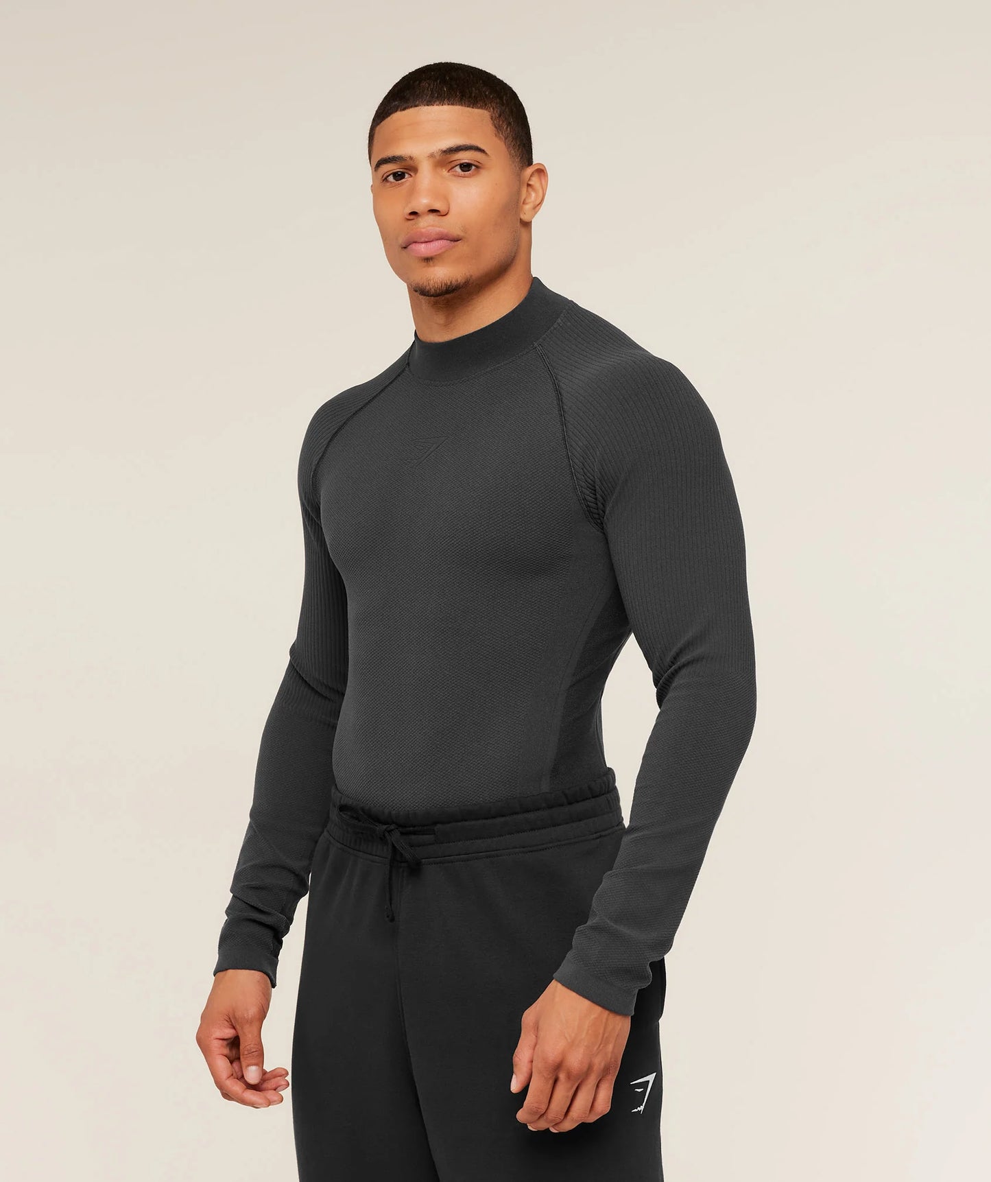Physique Long Sleeve T-Shirt | Grey/Black