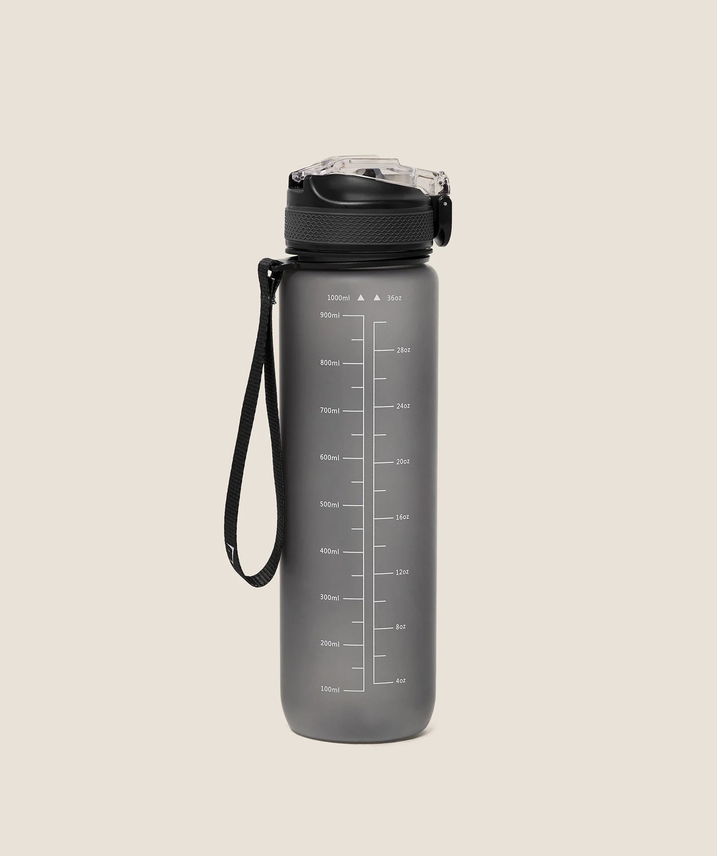 Sports Bottle With Straw | GS Black