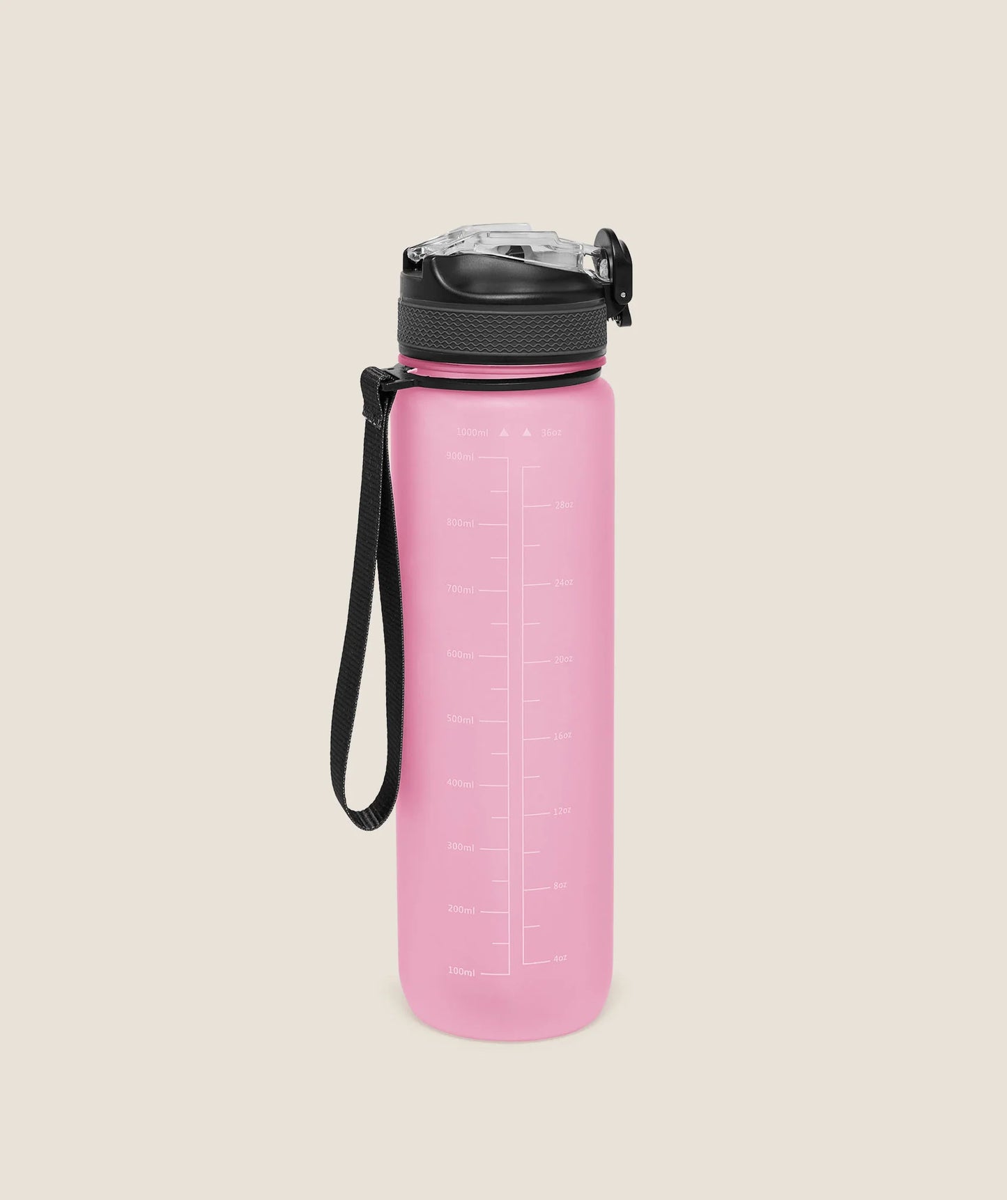 Sports Bottle With Straw | Focus Pink