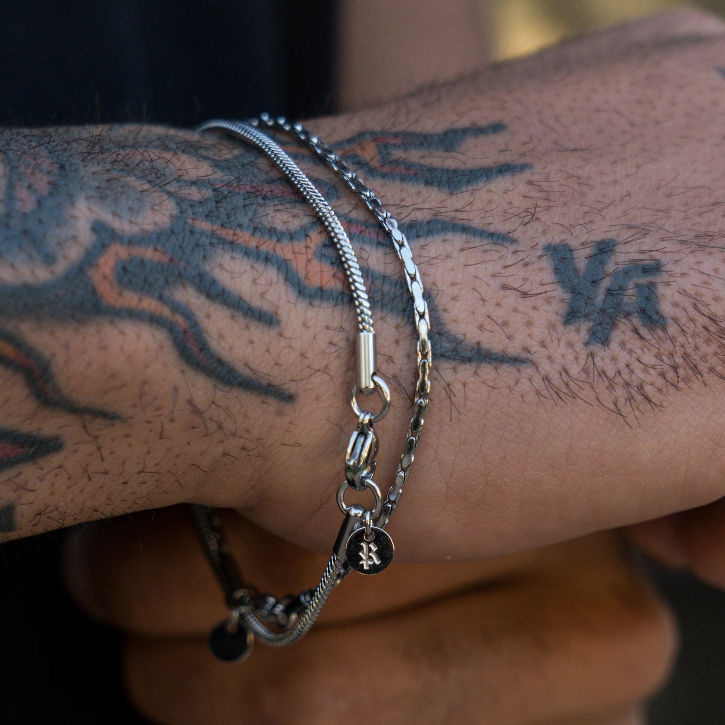 Minimal Wire Bracelet - Silver RG375